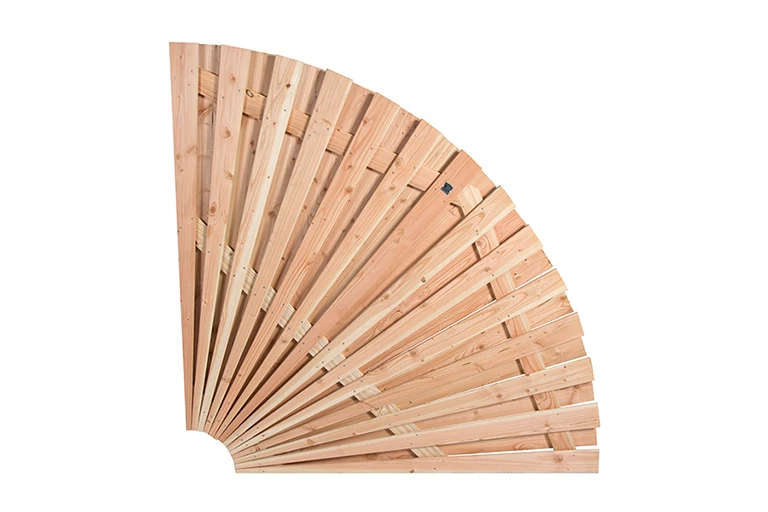 CarpGarant Dubbele Waaier Douglas 180 x 180 cm - Afbeelding 1